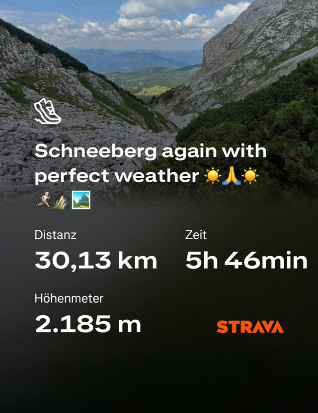 Schneeberg 2. Tour 2025